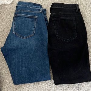 Loft Jeans (black and denim)